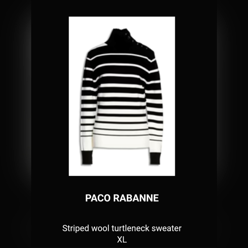 Paco Rabanne wool sweater